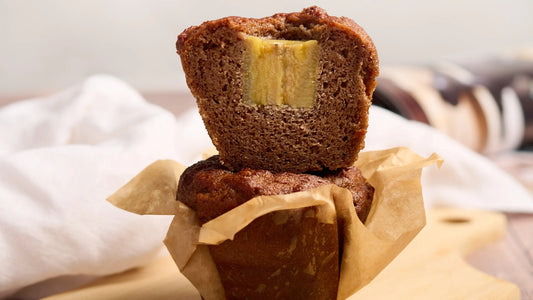 Banana Muffin (Gluten Free, Dairy Free, No Added Sugar) | Check Ingredients & Allergens On The picture Below