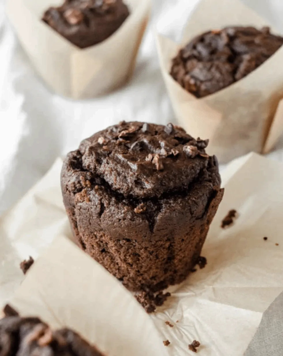 Chocolate Muffin (Gluten Free, Dairy Free, No Refined Sugar)